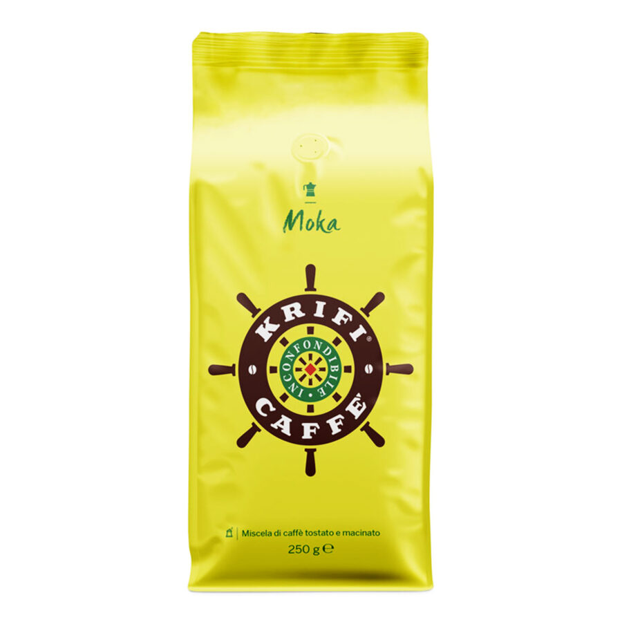 Coffee - grounded for moka - Krifi Blend - 250 gr. - Italian