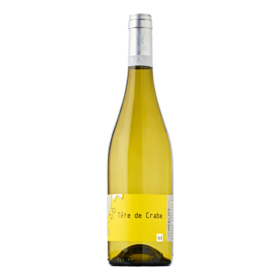 Białe wino - Tete de Crabe AOC - Mercier - Francuskie