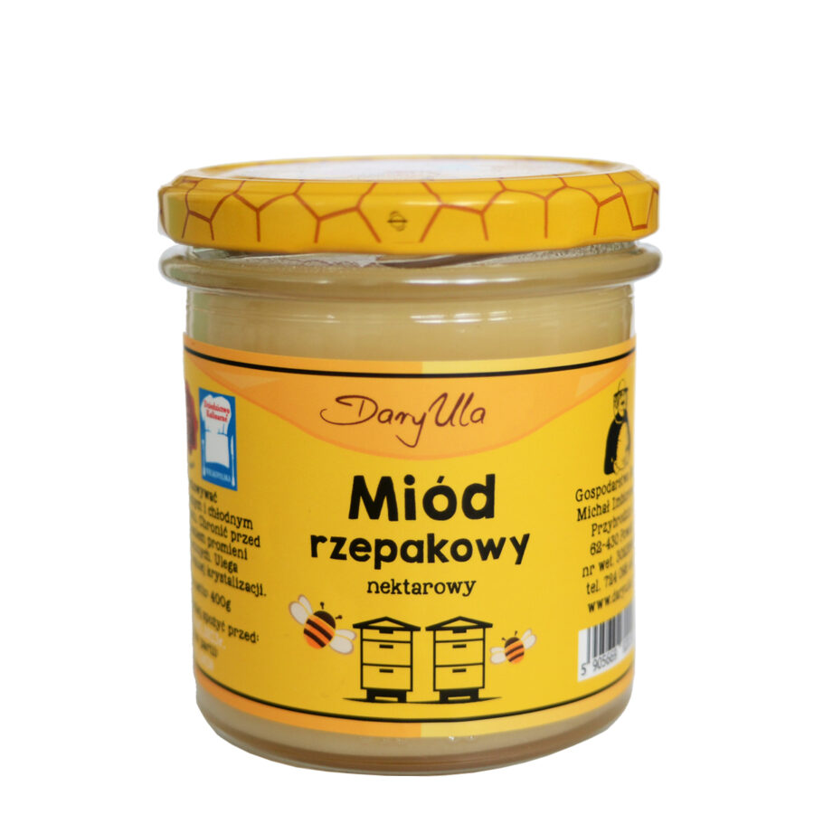 Rapeseed honey - Dary Ula - 400 gr.