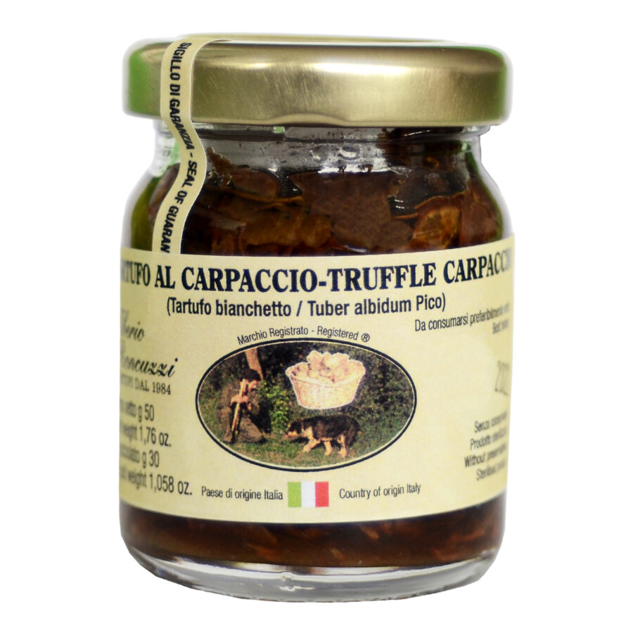 Trufle bianchetto - carpaccio - Roncuzzi 1984 - 50 gr.