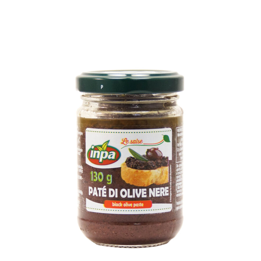 Black olive pâté - 130gr - Inpa - Italian