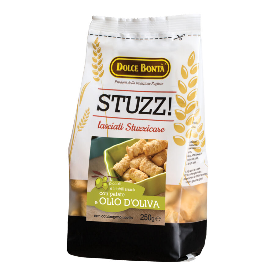 Stuzz! The Italian snack - with olive oil