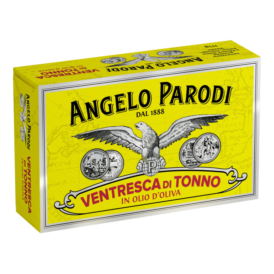 Ventresca of tuna Angelo Parodi in olive oil